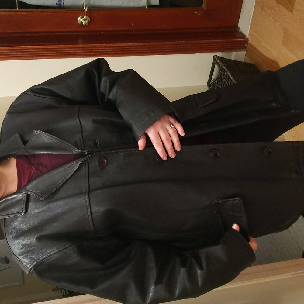 Vintage leather jacket